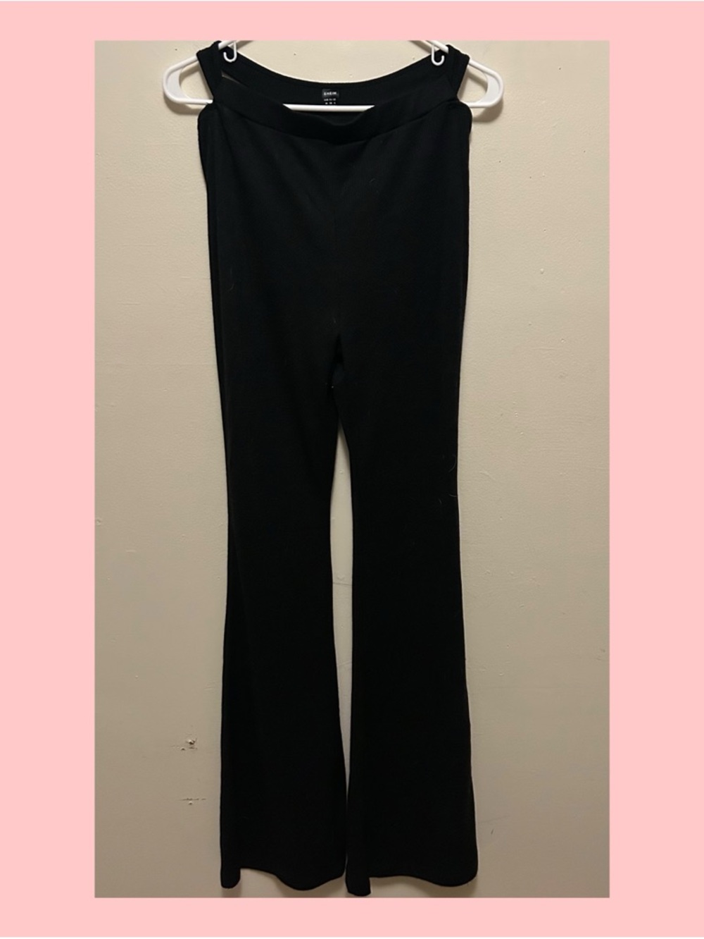 SHEIN Women’s Black Flared Leggings